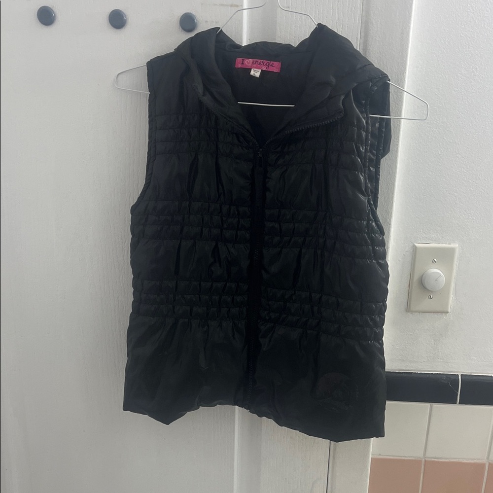 Black Puffer Vest for kids
